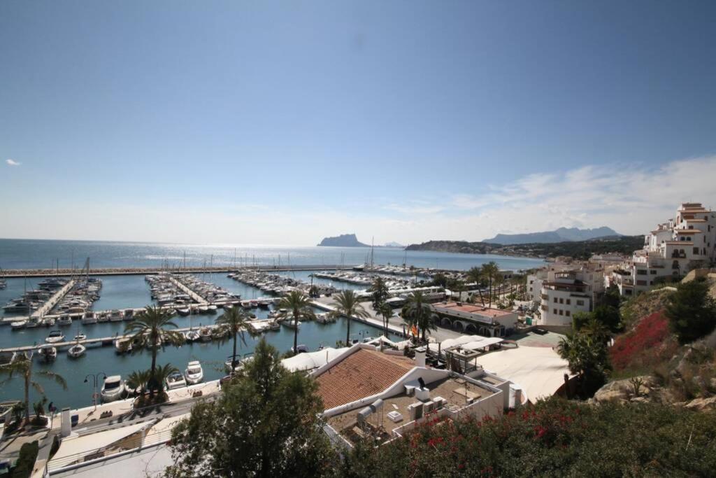 Bear Holiday - Apartment Beau With Sea View In Moraira Near The Beach Buitenkant foto